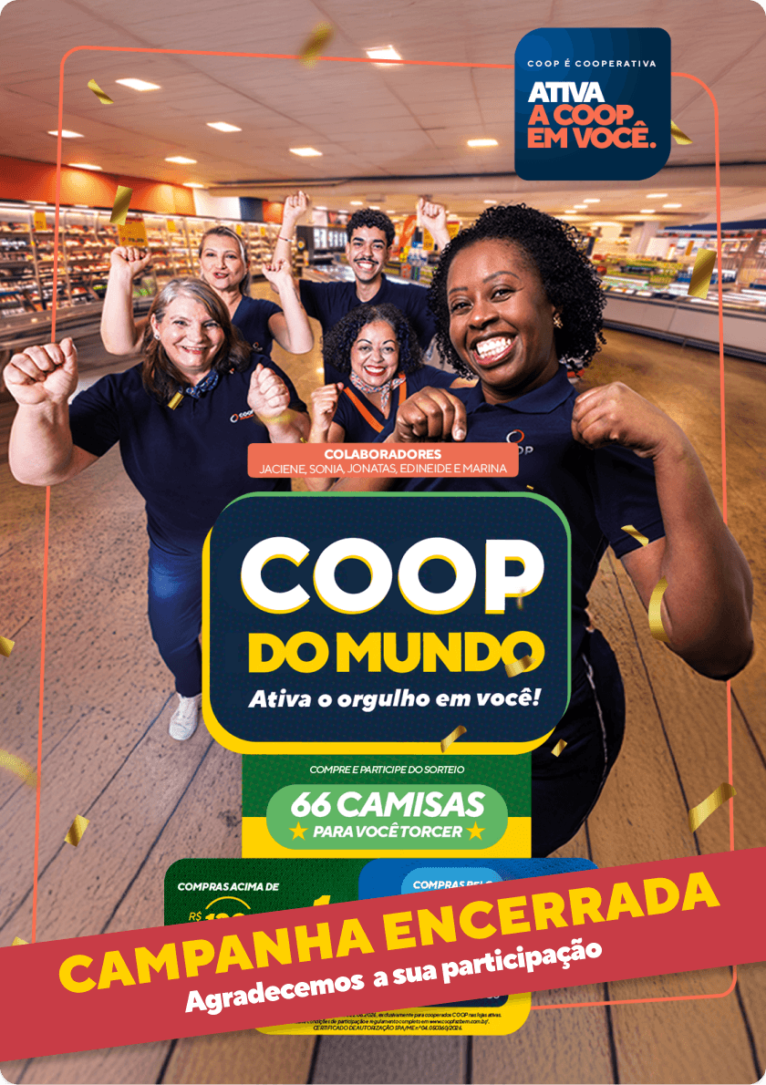 Banner sobre encerramento da Campanha da Copa do Mundo 2026